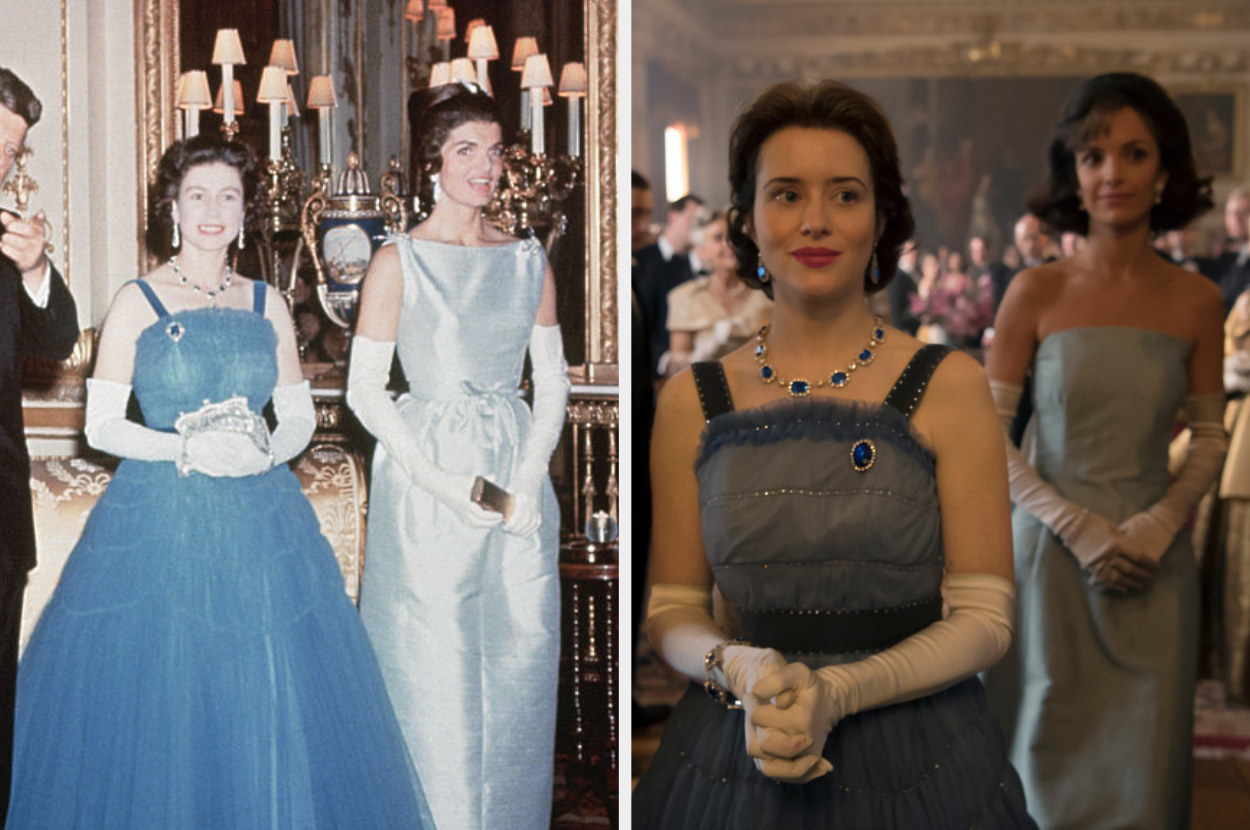 British Royal Fashion Compared To The Crown Costumes - 6