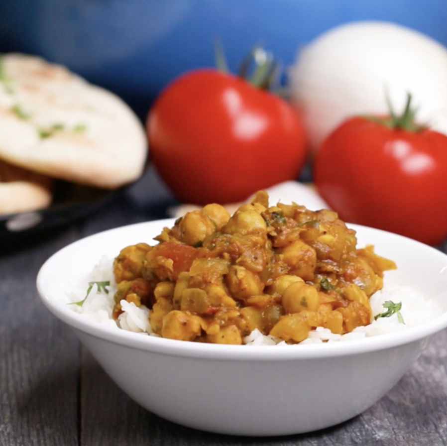 Easy Chickpea Curry (Channa Masala)