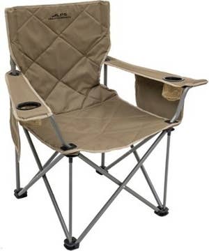 alps mountaineering king kong chair in dark green color