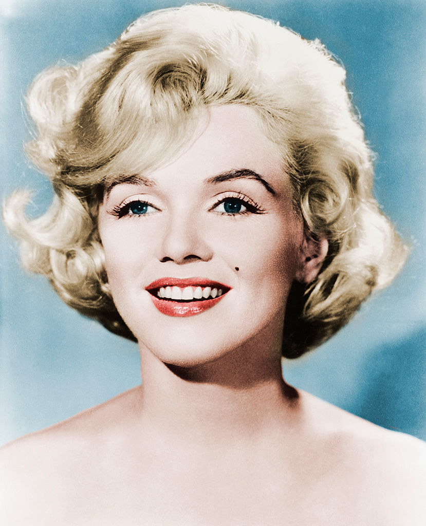 Closeup of Marilyn Monroe