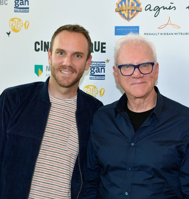 Charlie and Malcolm McDowell