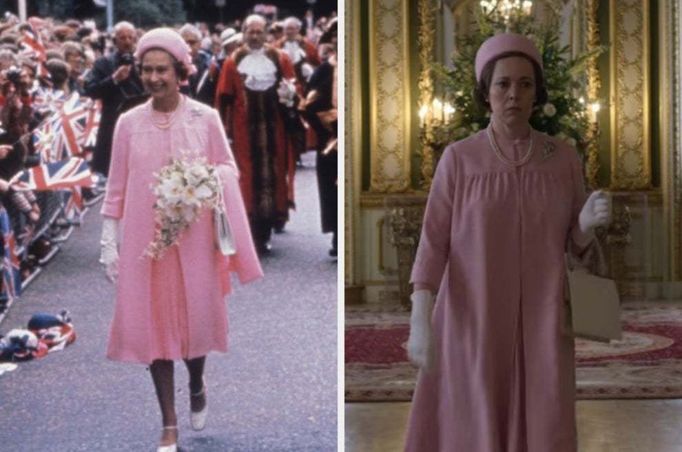 British Royal Fashion Compared To The Crown Costumes