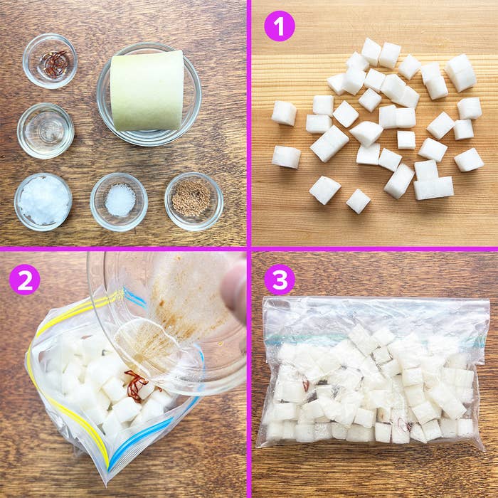 大根の甘酢漬け チキンム 韓国チキンのお供 レシピ 作り方 Tasty