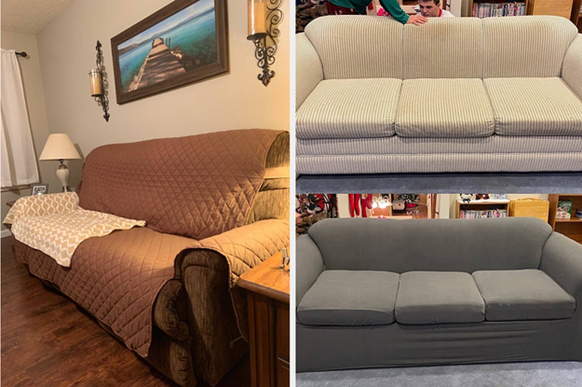 27 Best Slipcovers On Amazon To Keep Couches Clean