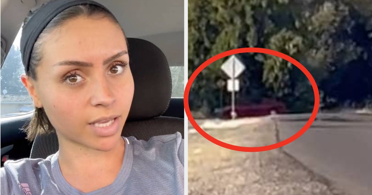 This Woman Was Out Jogging When She Noticed The Same Car Kept Passing Her, And She Filmed The Entire Scary Moment