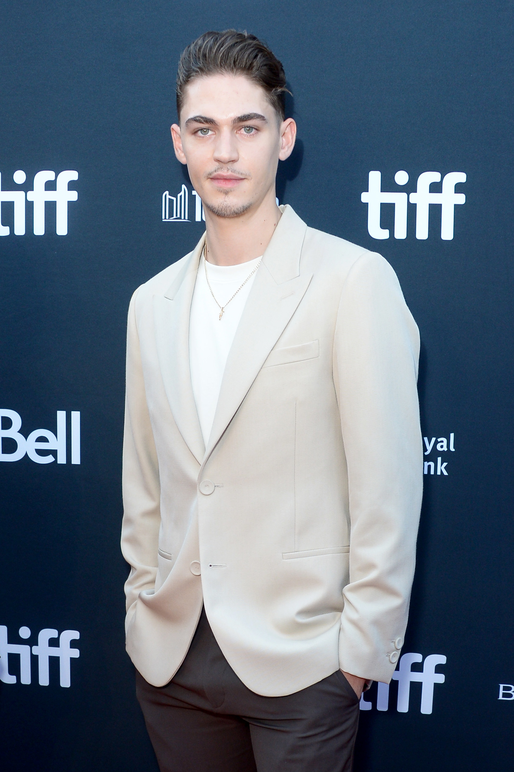 Hero Fiennes Tiffin on the red carpet