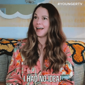 sutton foster saying i had no idea on younger