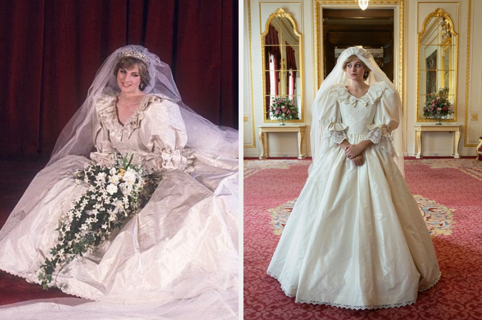 British Royal Fashion Compared To The Crown Costumes