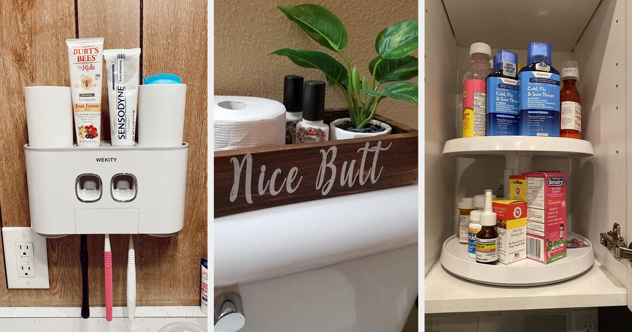 32 Things To Help You Solve The Mystery Of How To Organize Your Bathroom