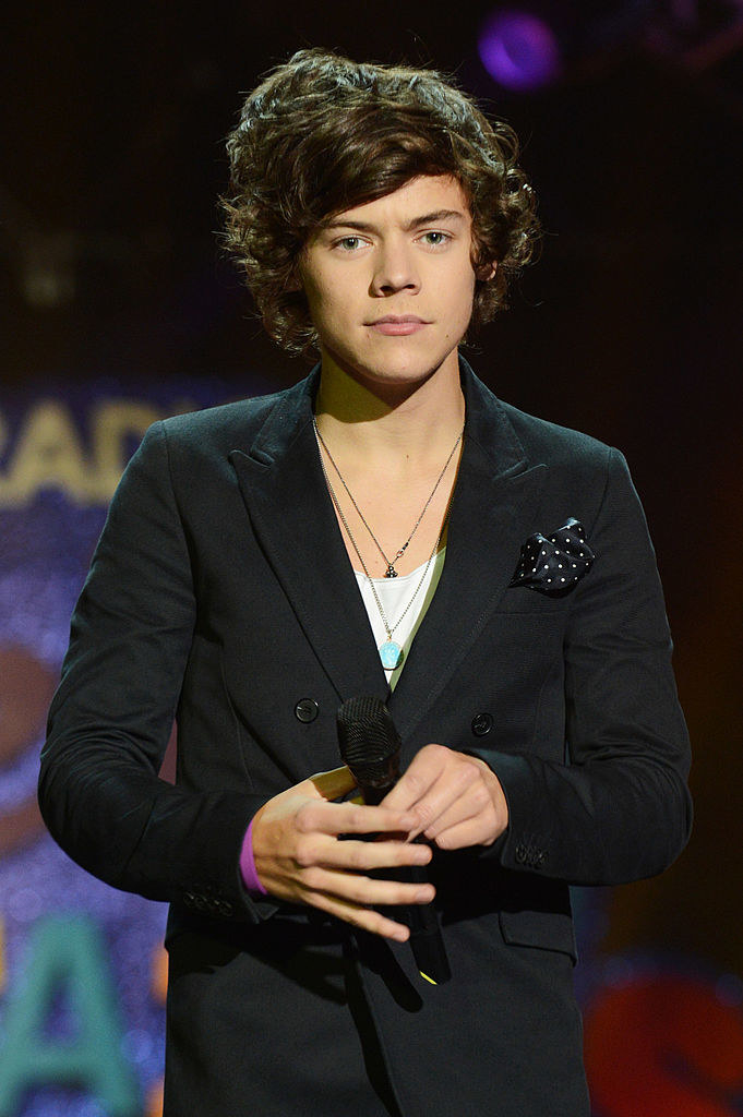 Harry Styles at BBC Radio 1 Teen Awards in 2012