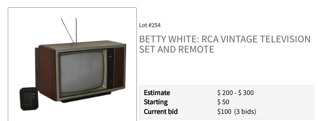 RCA复古电视机和遥控器