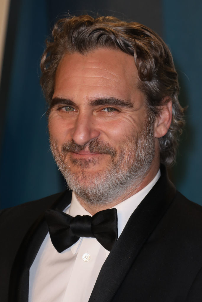 Closeup of Joaquin Phoenix
