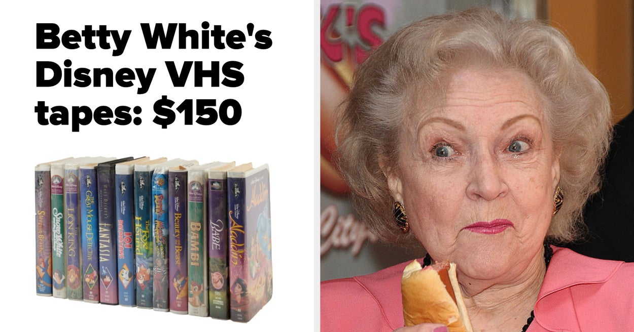 1,646 Random Things From Betty White’s Life Are For Sale, And Here Are 45 Of The Most Random Things You Can Buy