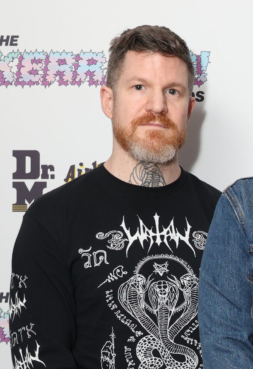 Closeup of Andy Hurley