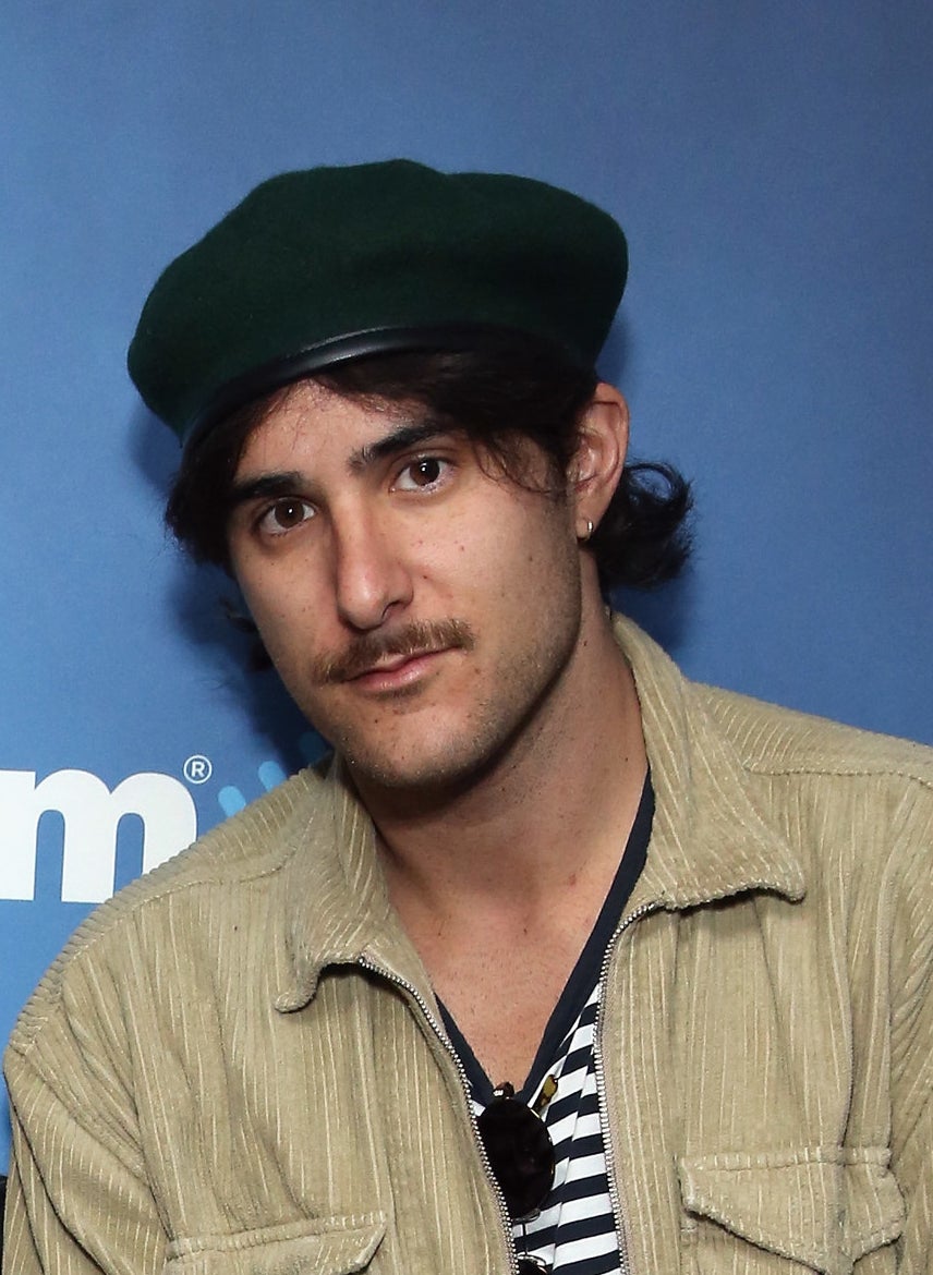 Closeup of Zac Farro