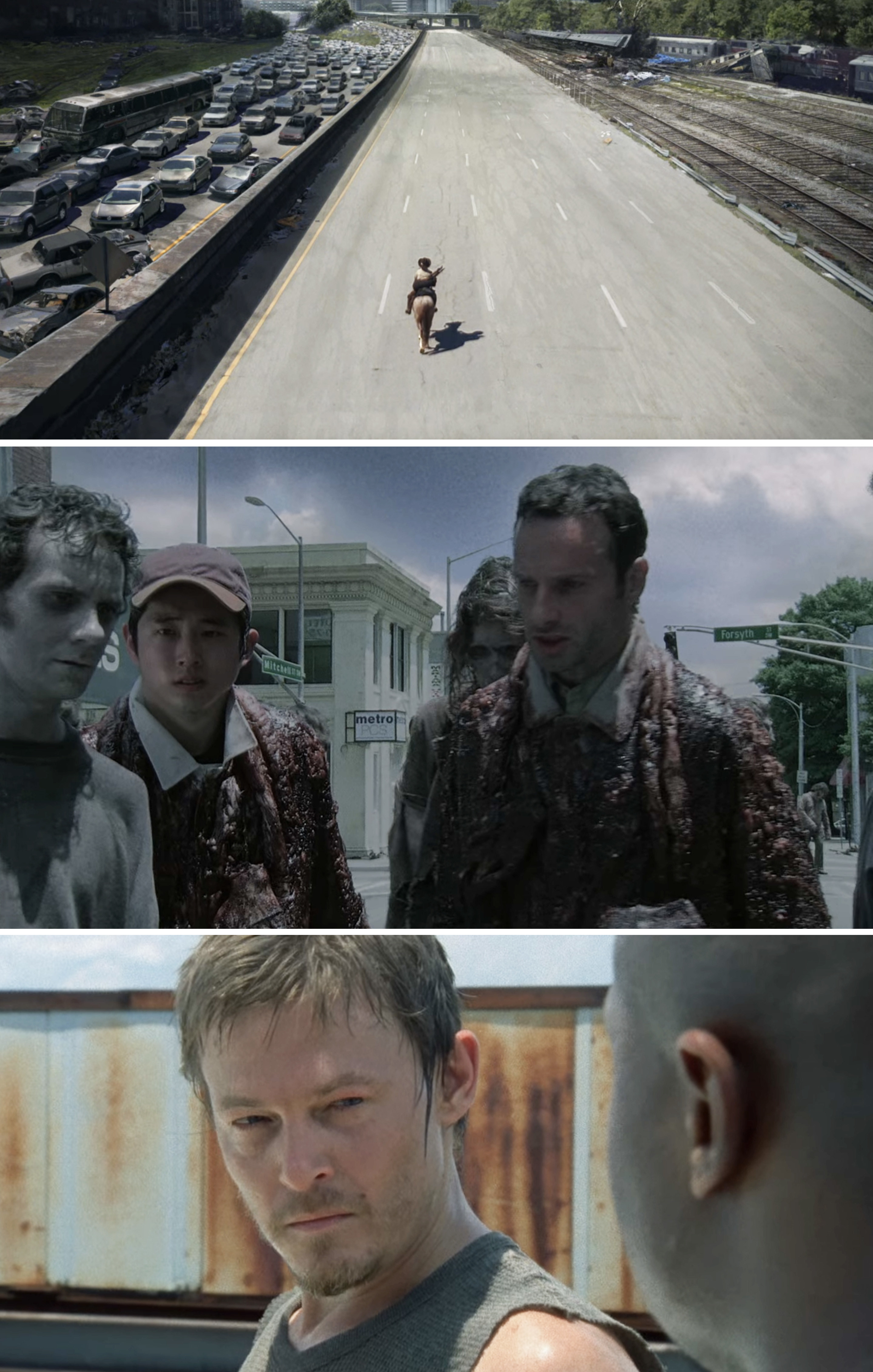 Scenes from The Walking Dead