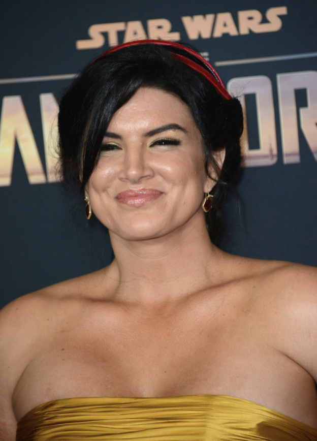 Close-up of Gina smiling