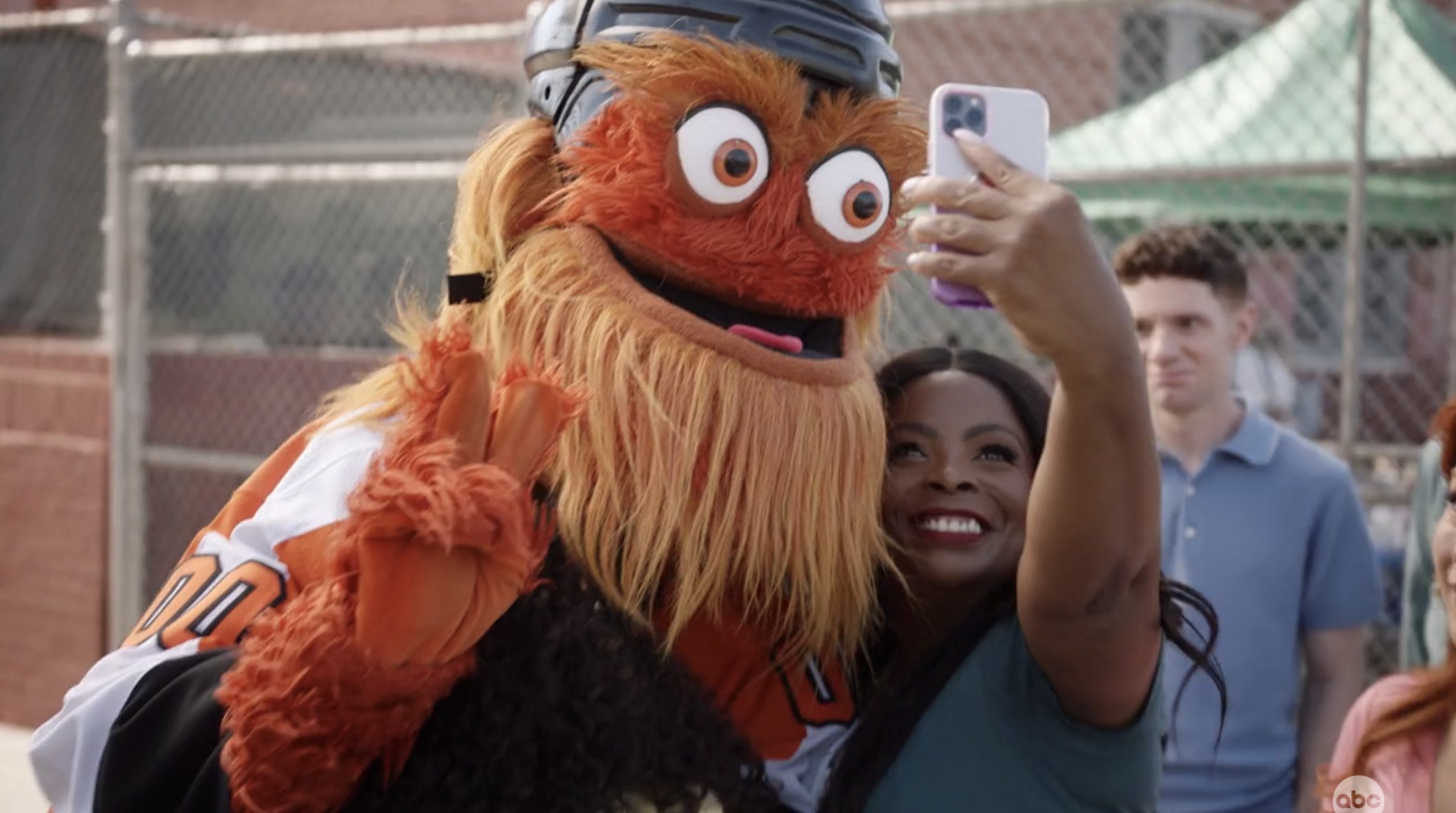 gritty and ava on abbott elementary