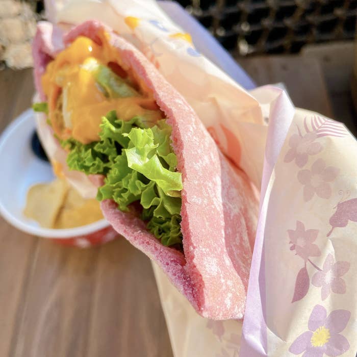 東京ディズニーシー（Tokyo DisneySea）のおすすめお土産「ピタサンド、コーンチップス付き、スーベニアランチケース付き」