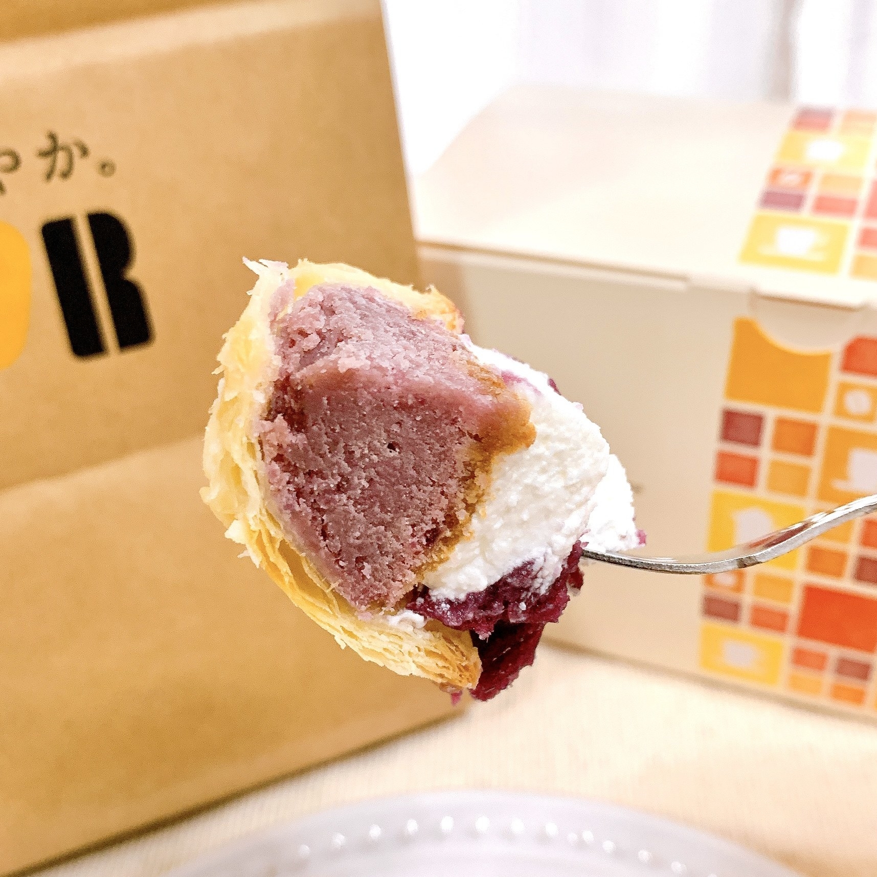 DOUTOR（ドトール）のおすすめのスイーツ「沖縄県産紅芋のモンブラン～ちゅら恋紅使用～」