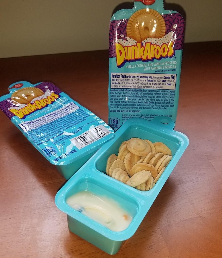 A package of Dunkaroos.