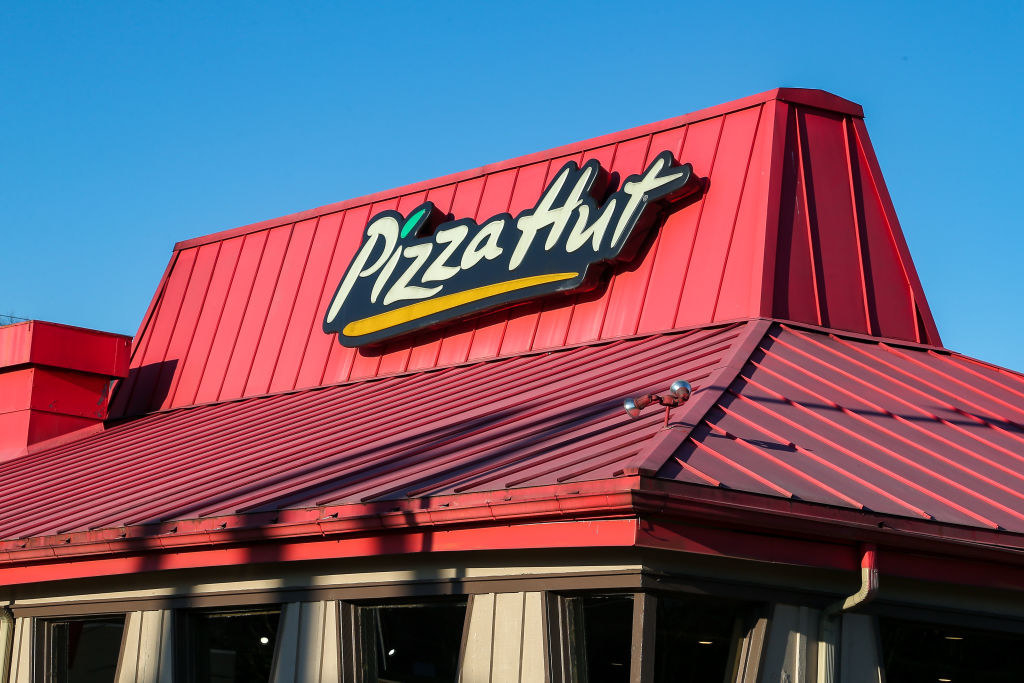 A Pizza Hut store.