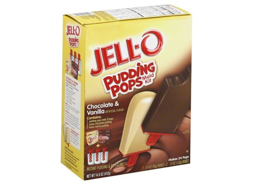 A box of Jell-O pudding pops.