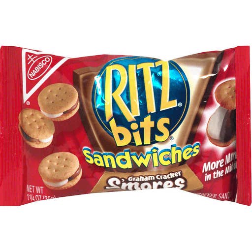 A package of Ritz Bitz s'mores.