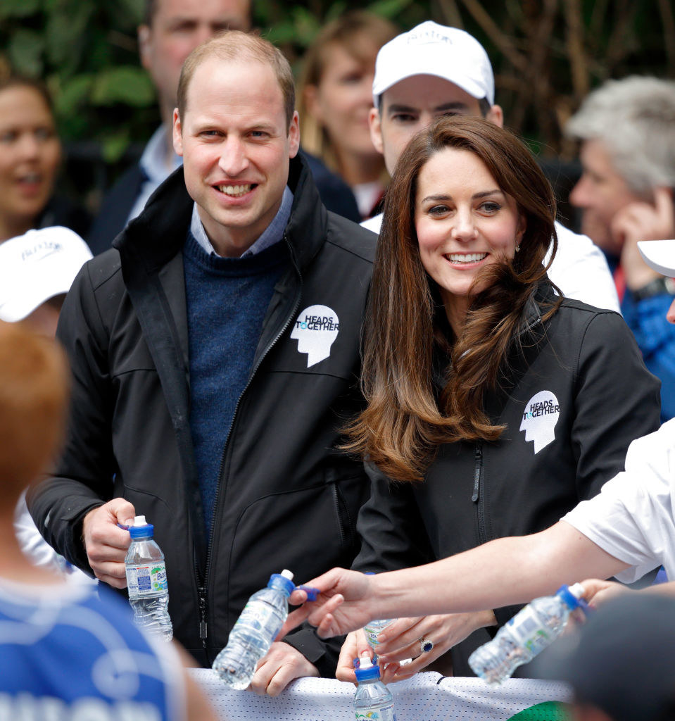 Kate with Prince William at an event