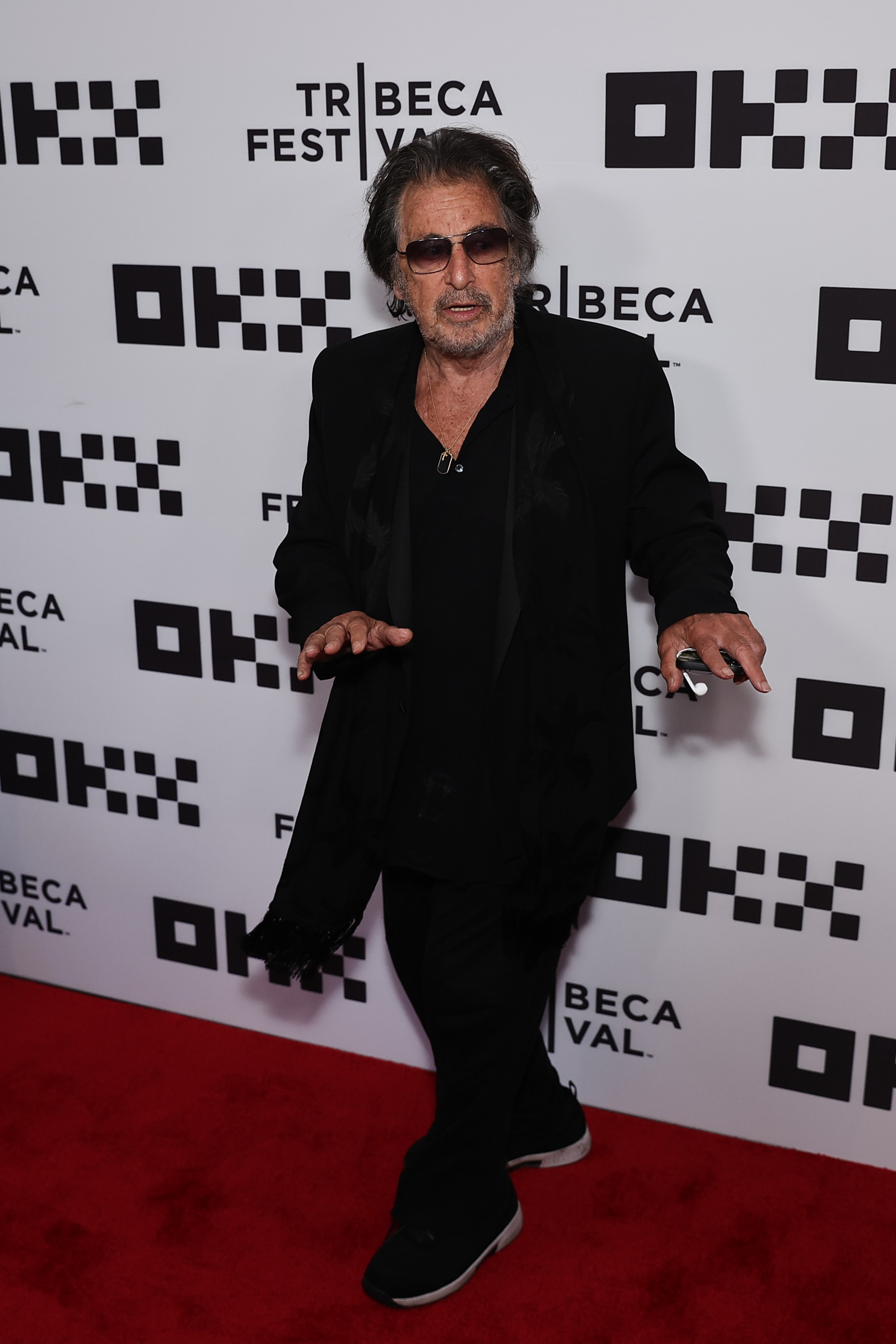 Pacino on the red carpet
