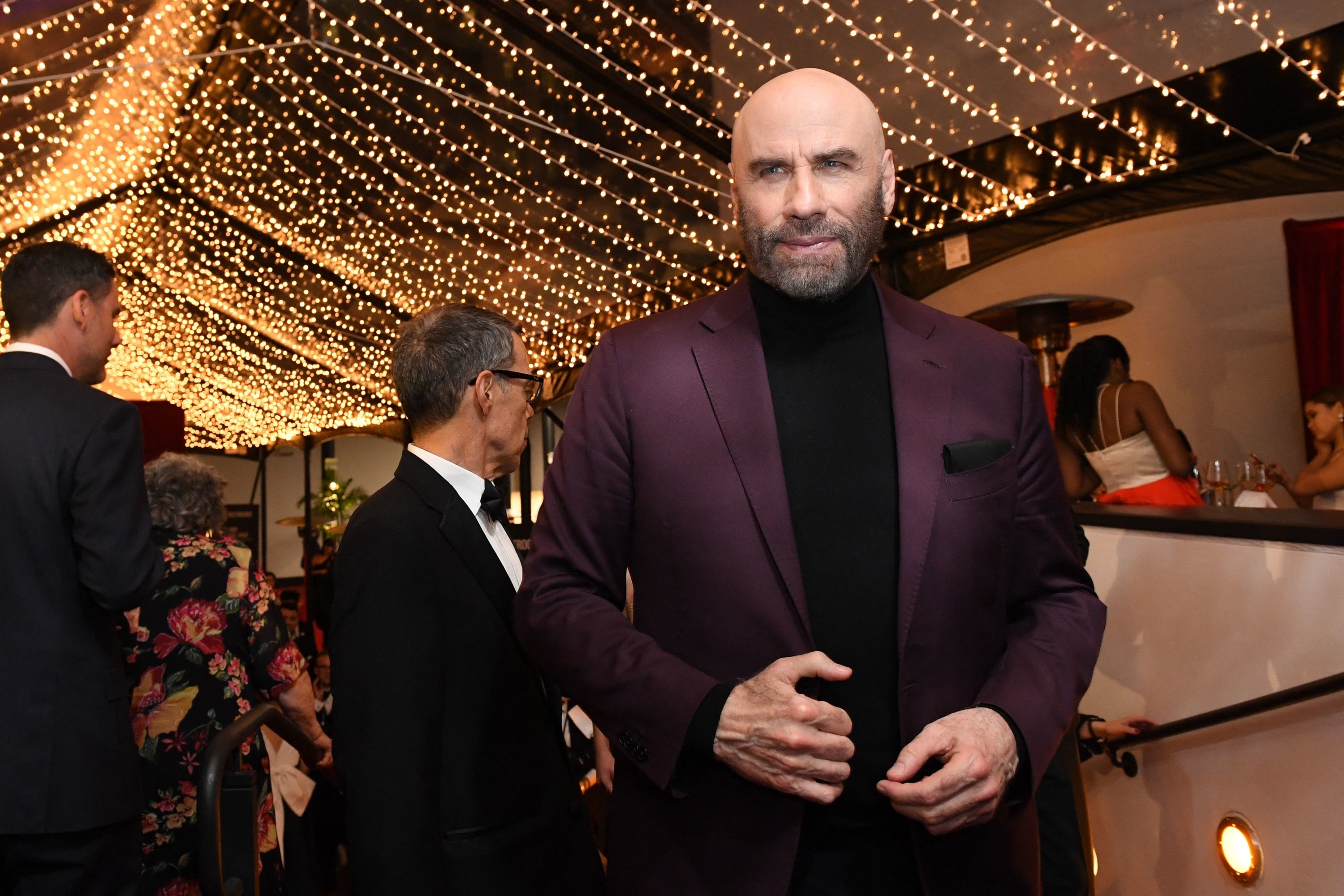 Travolta at a formal event