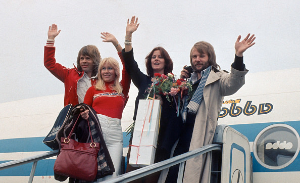 photo of ABBA in 1976