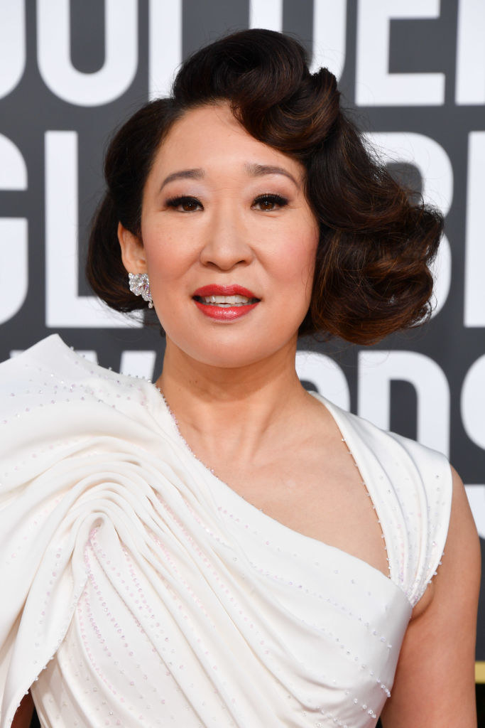 Closeup of Sandra Oh