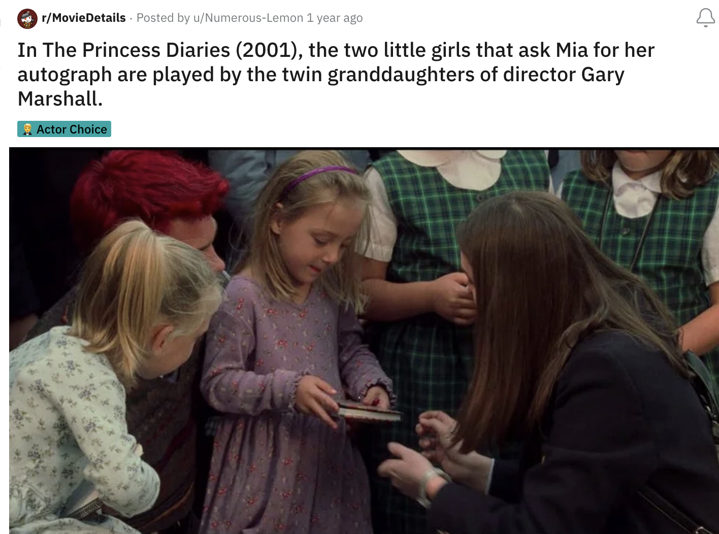 Screenshot from &quot;The Princess Diaries&quot;