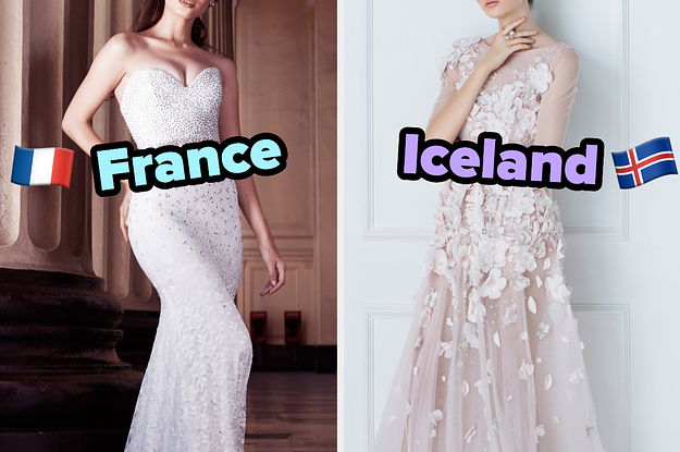 Wanna Know Where You're Going On Your Honeymoon? Just Rate Some Wedding Dresses To Find Out