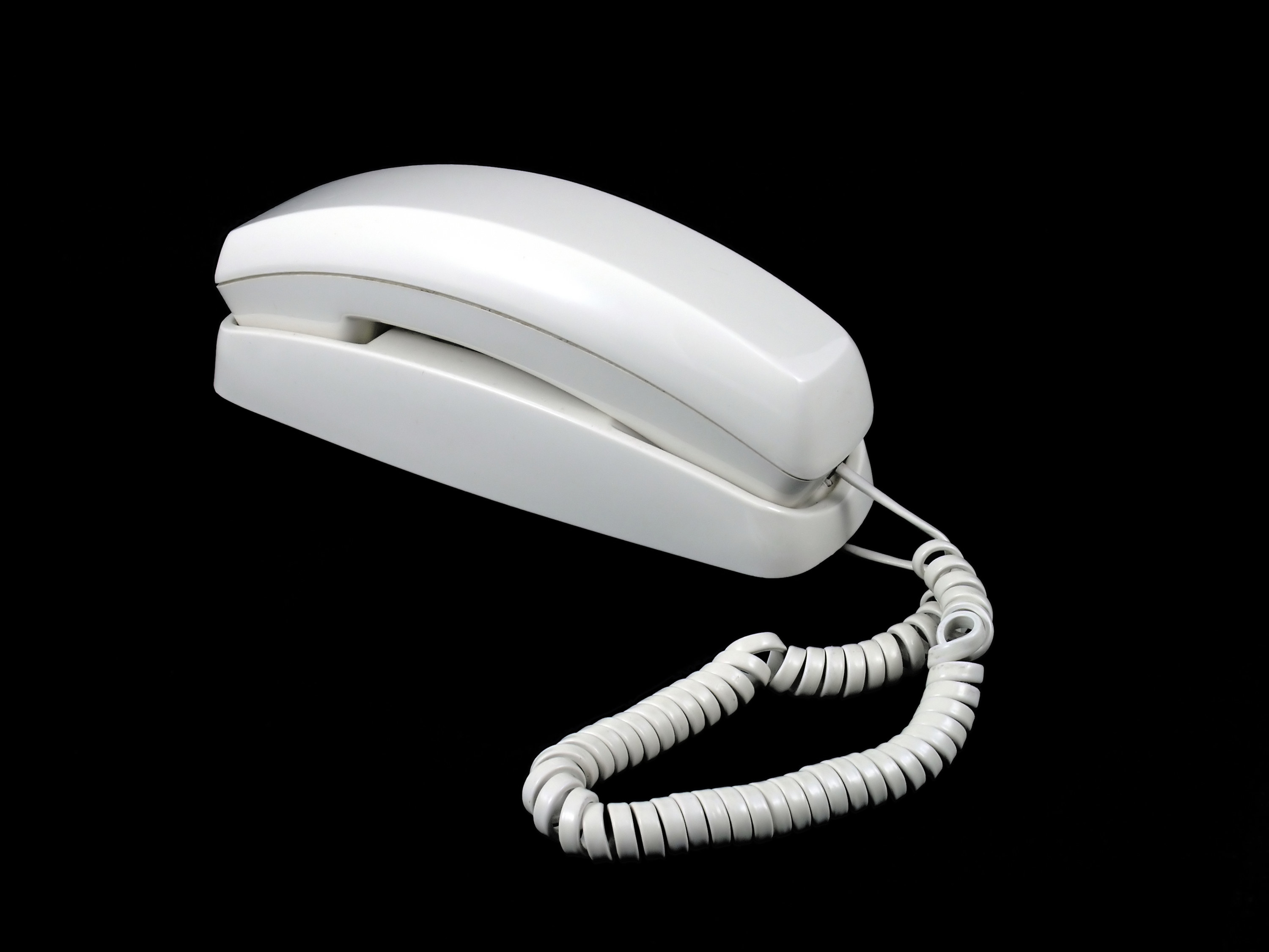 An older landline phone