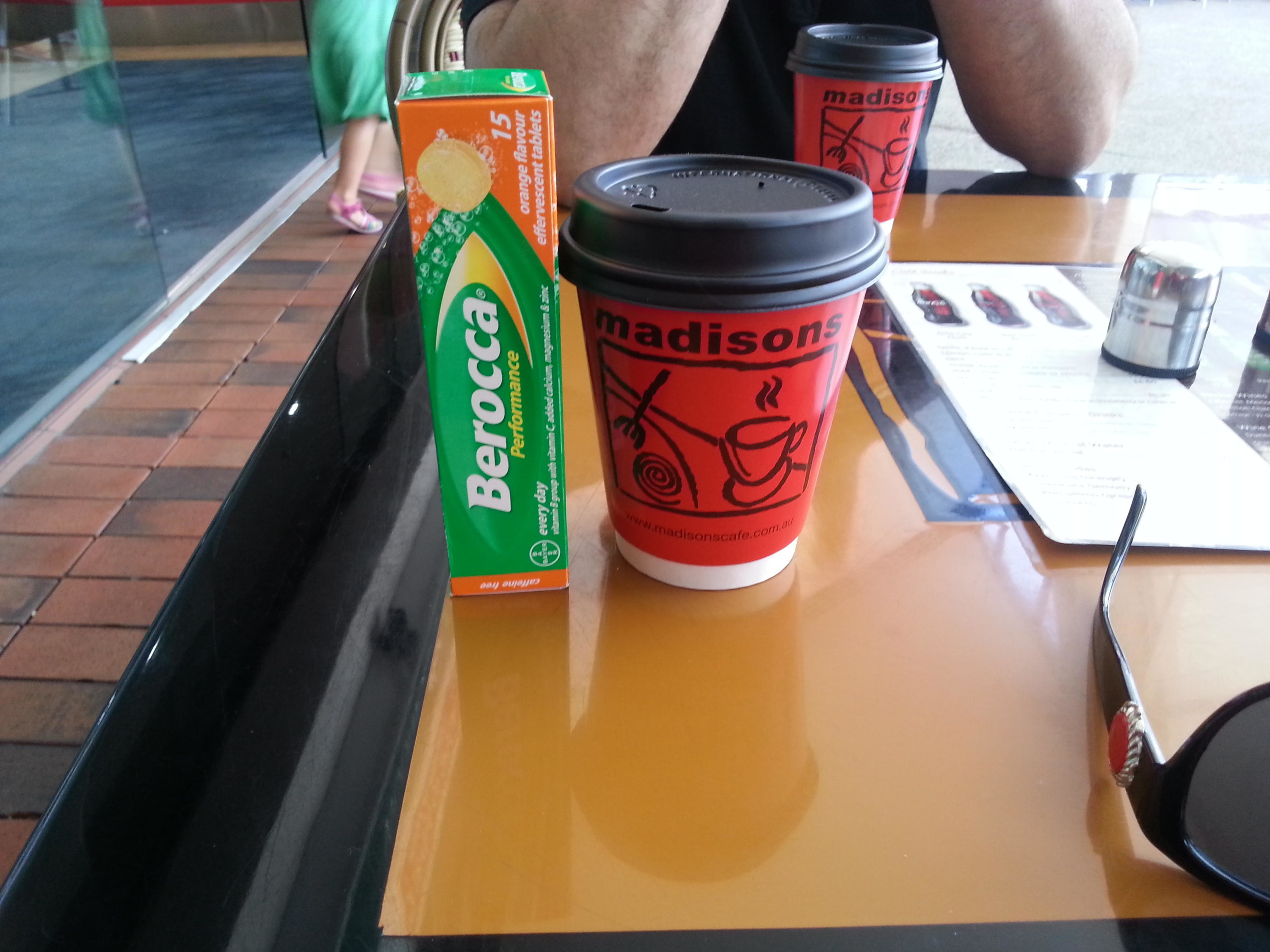 Coffee and Berocca