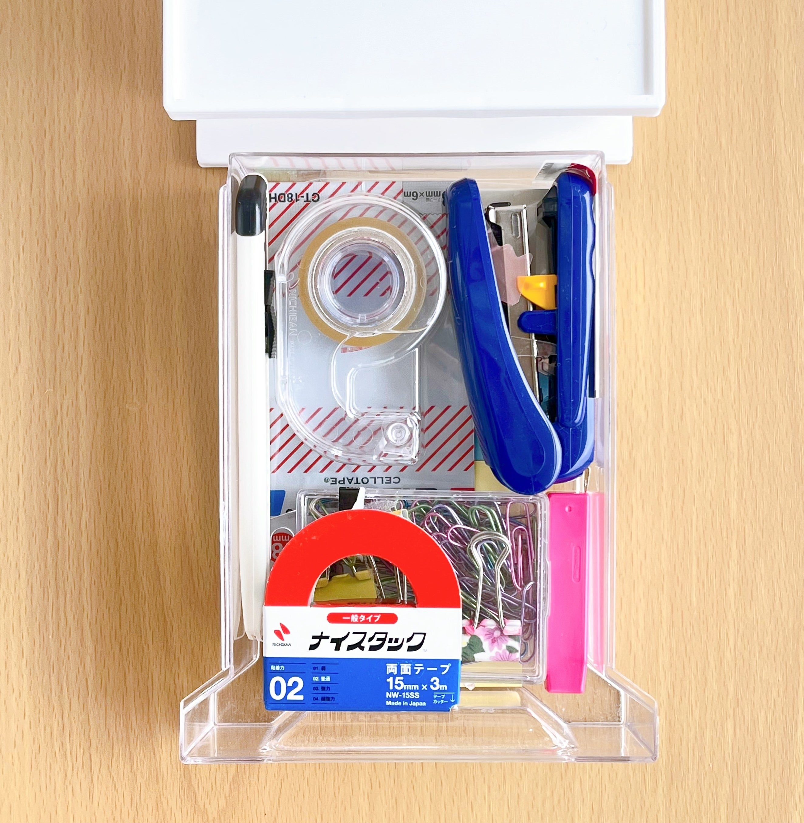 DAISO(ダイソー)のおすすめの収納「デスクラボ プルケース」