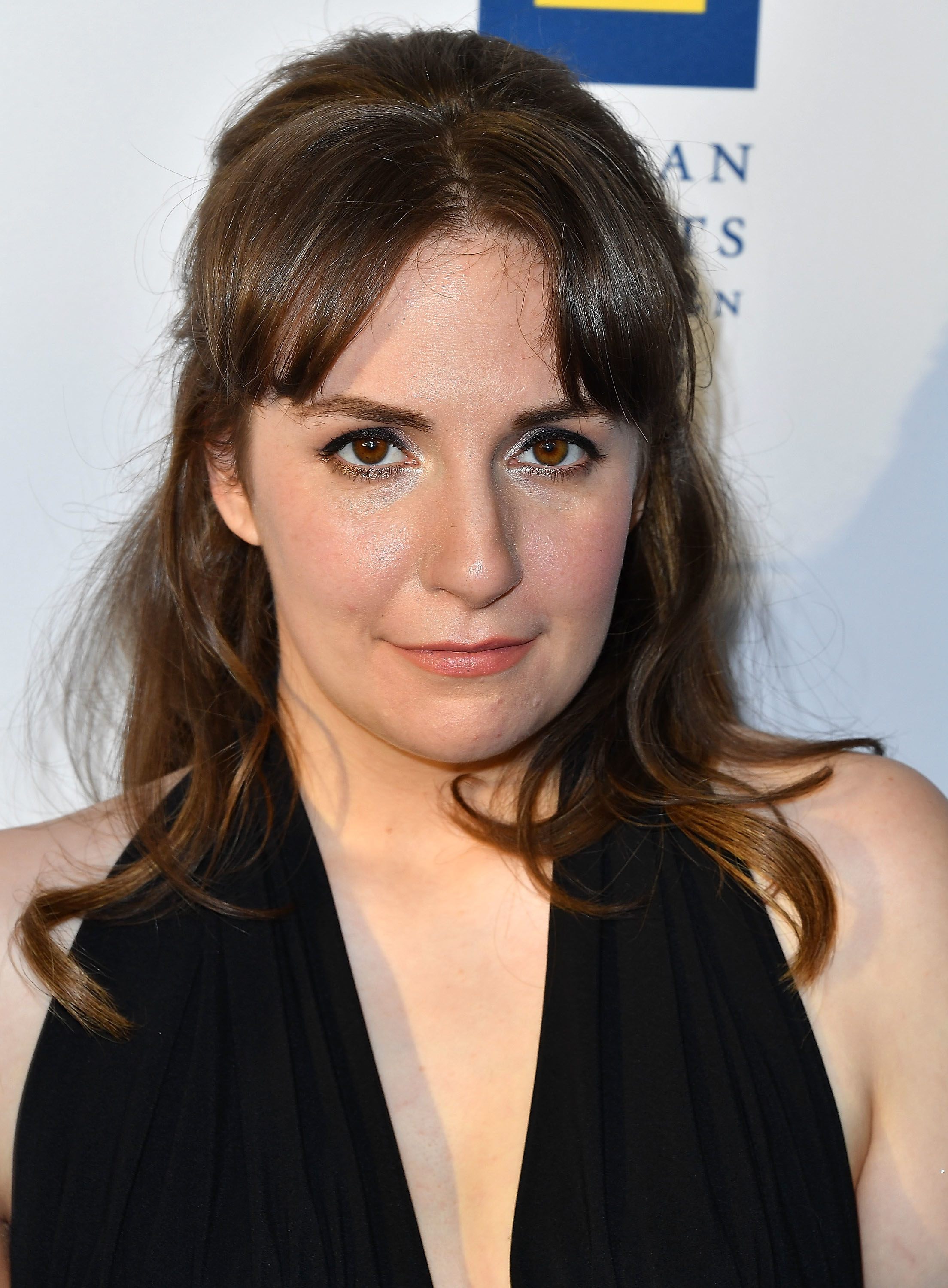 Closeup of Lena Dunham