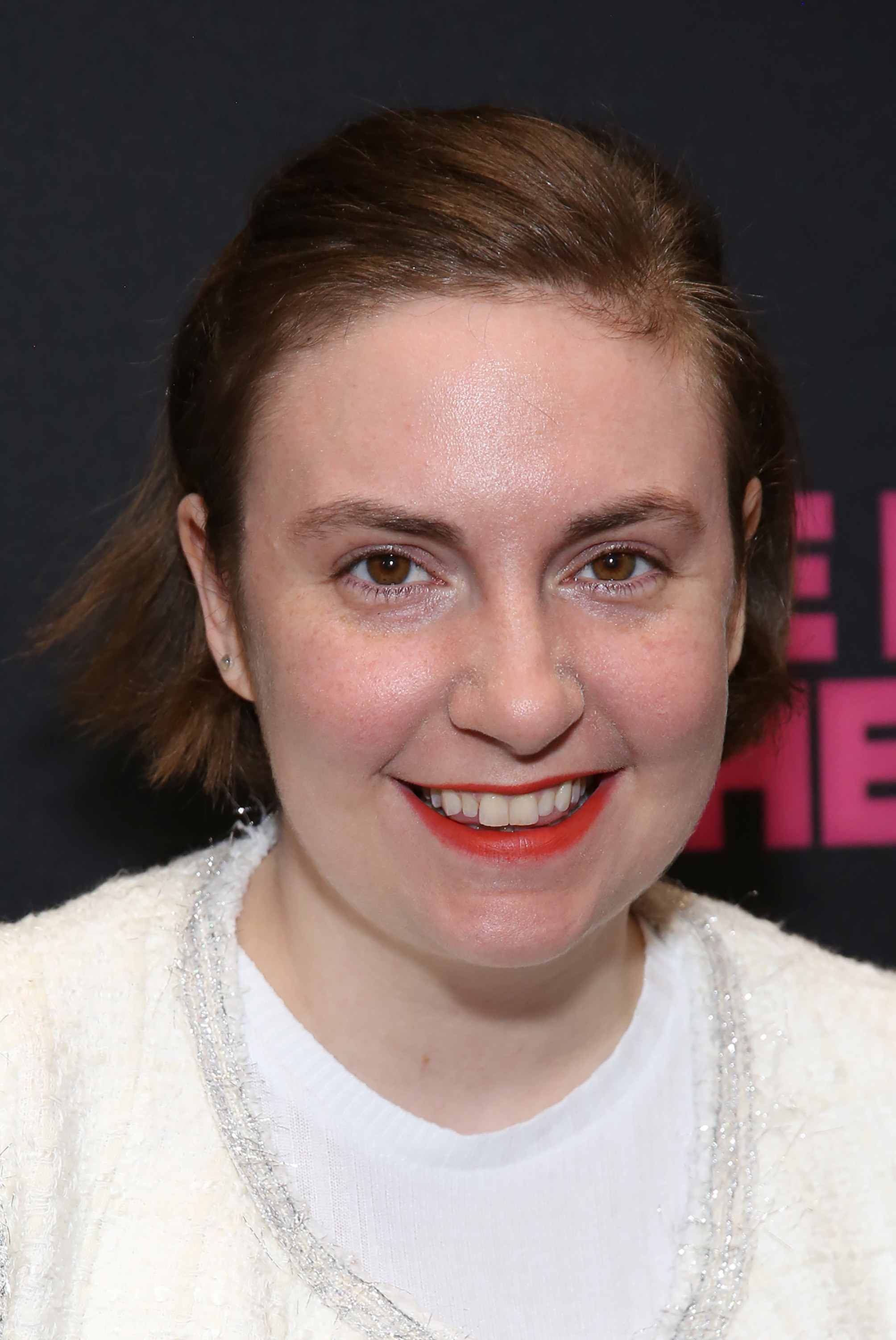 Closeup of Lena Dunham