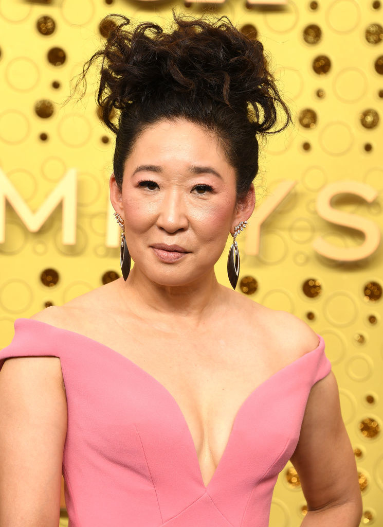 Closeup of Sandra Oh