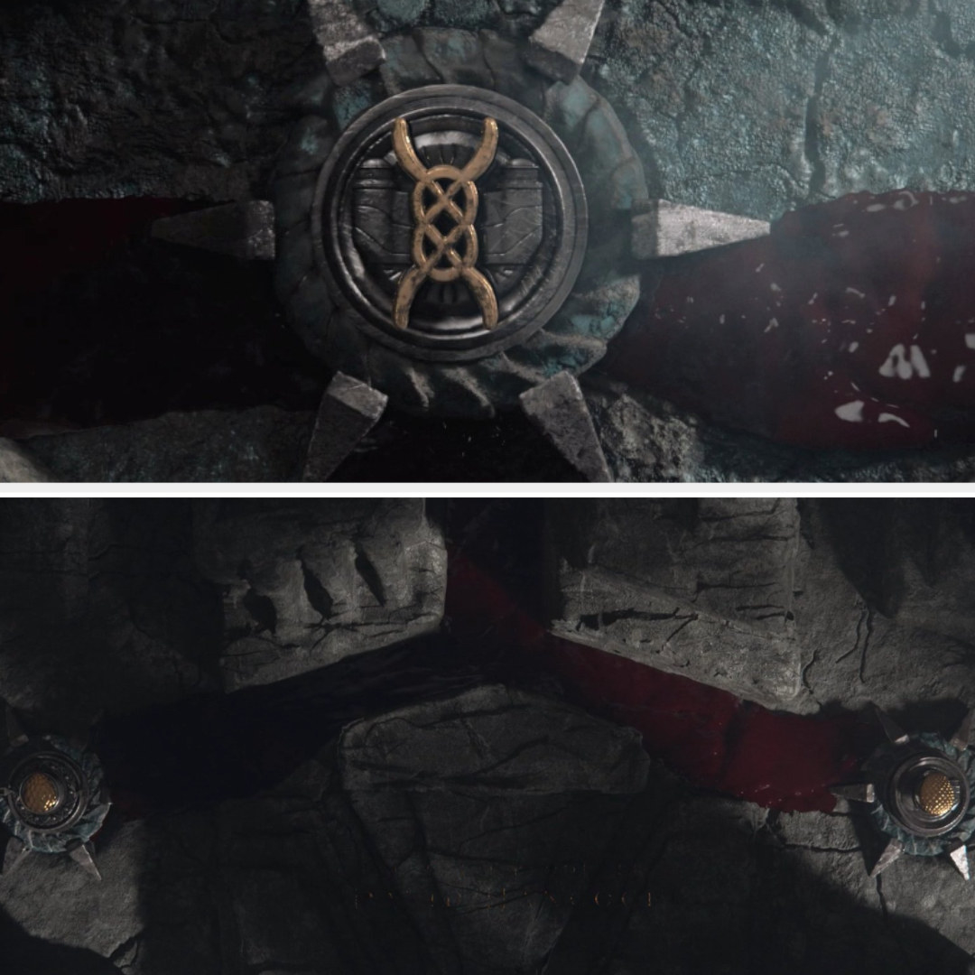 Laena, Baela, and Rhaena&#x27;s symbols in the opening credits