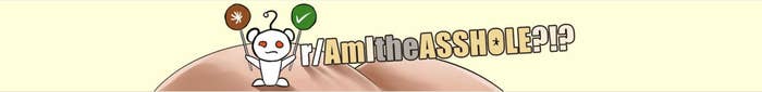r/AmItheAsshole subreddit logo