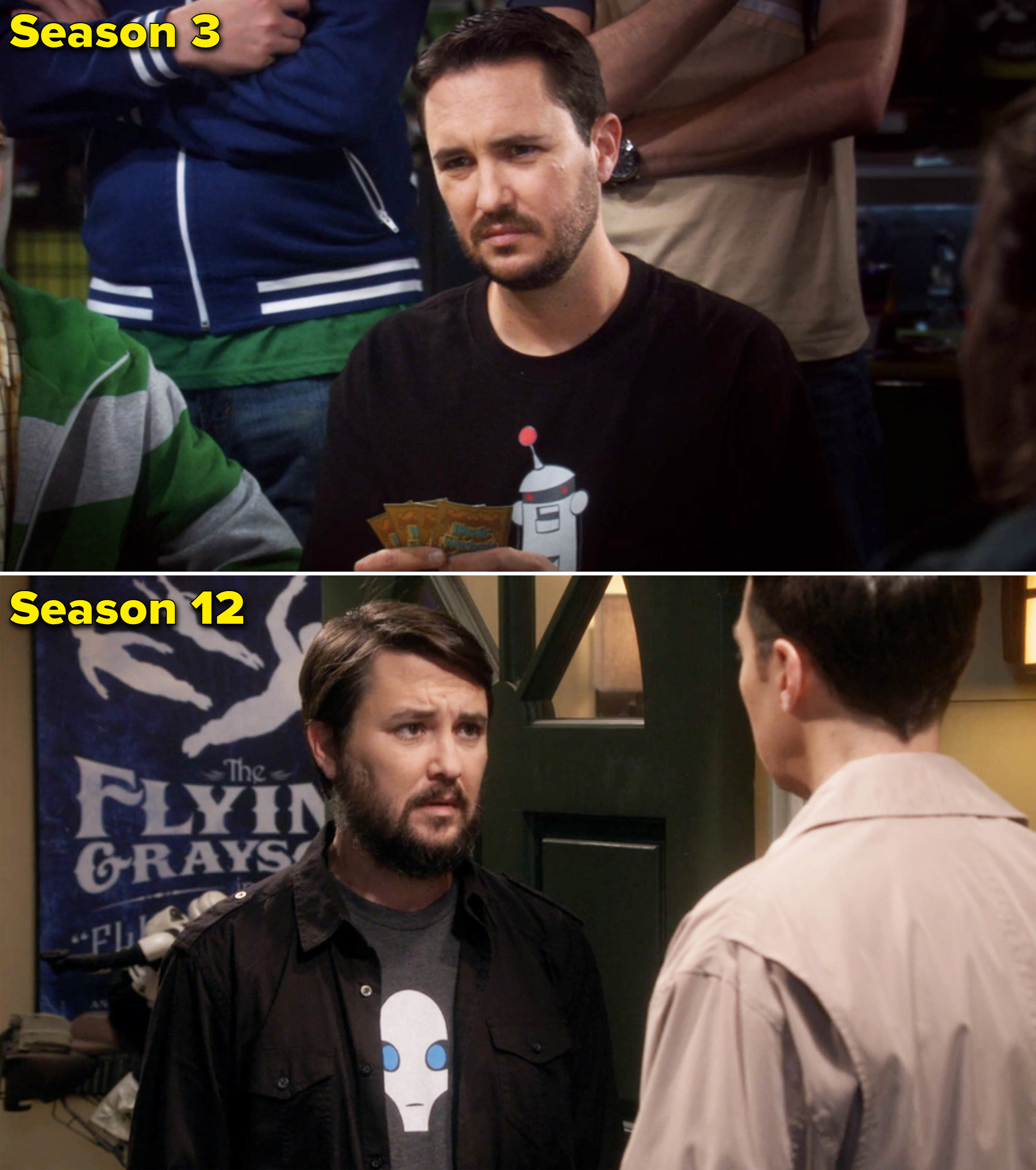 Wil in seasons 3 and 12
