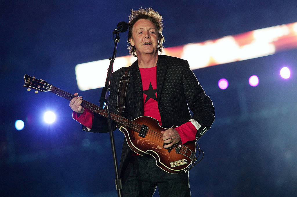 Paul performing