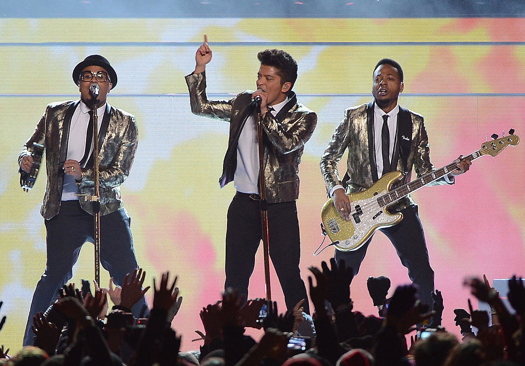 Bruno performing