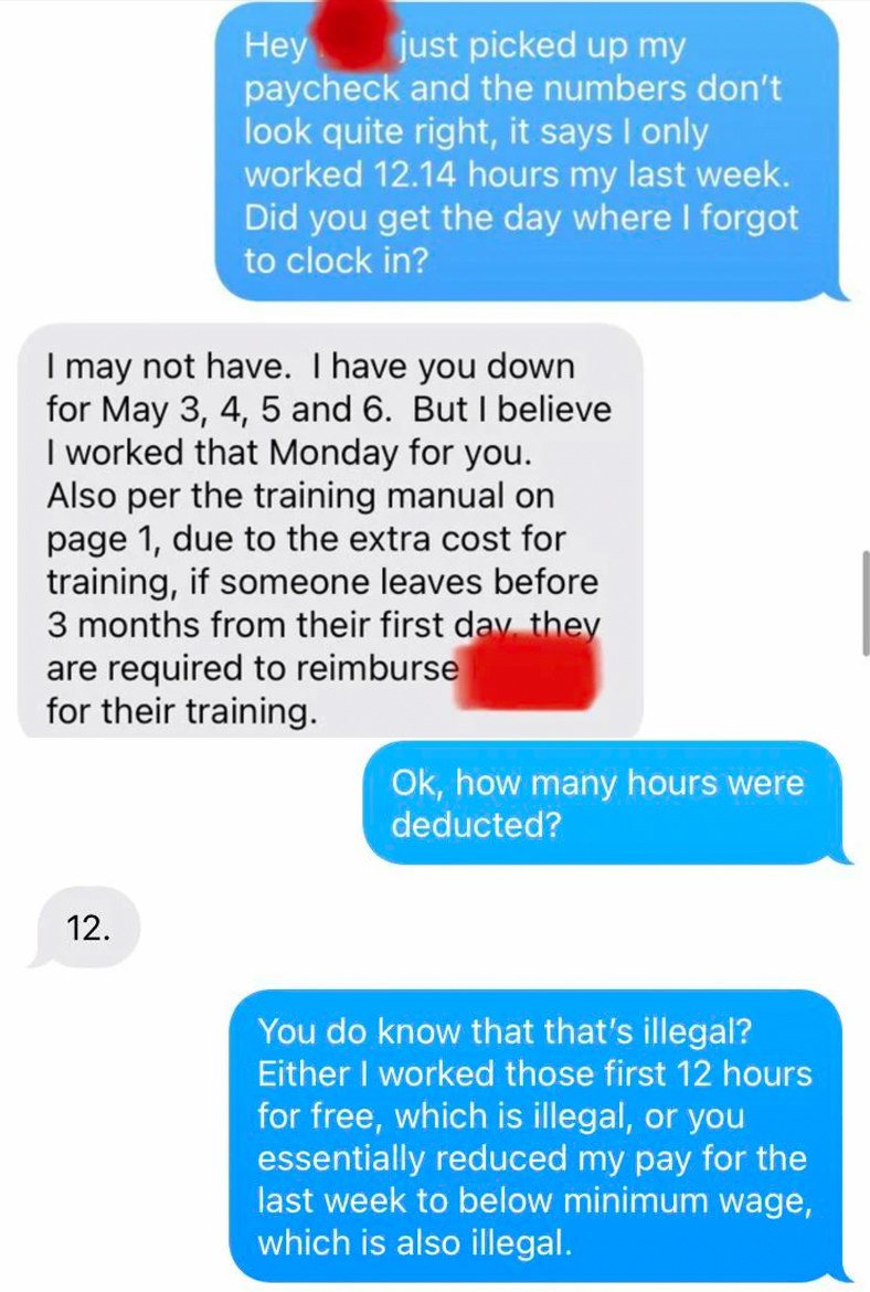 18 Screenshots Of Awful Food Service Managers And Customers - 42