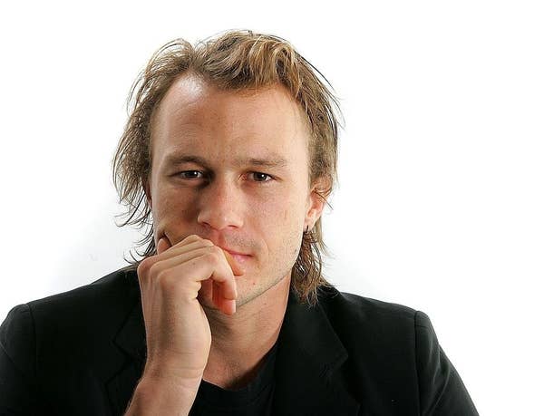 headshot of Heath Ledger