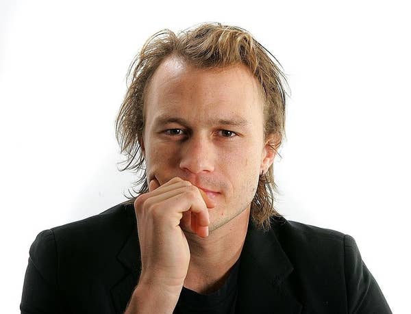 headshot of Heath Ledger