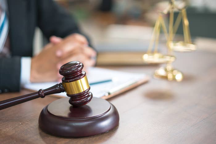 A judge's gavel